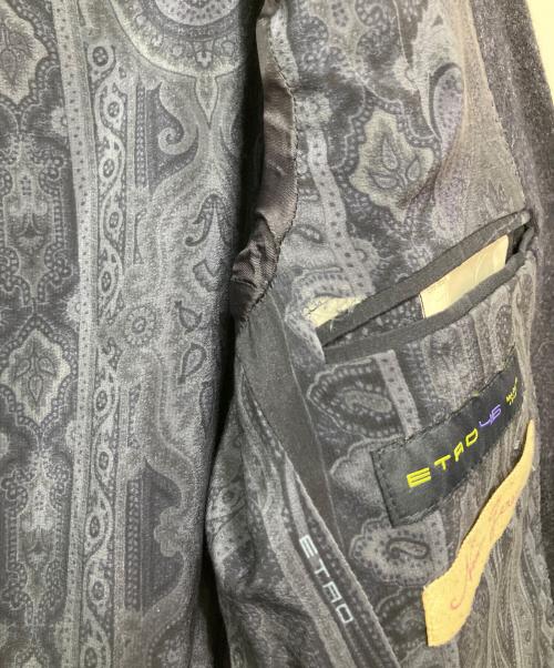 ETRO（エトロ）ETRO (エトロ) テーラードジャケット ネイビー サイズ:46の古着・服飾アイテム