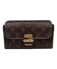 LOUIS VUITTON（ルイ ヴィトン）の古着「モノグラム　ポルトフォイユ・エリゼ　長財布」｜ボルドー