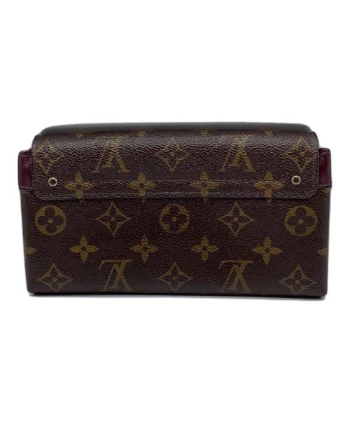 LOUIS VUITTON（ルイ ヴィトン）LOUIS VUITTON (ルイ ヴィトン) モノグラム　ポルトフォイユ・エリゼ　長財布 ボルドーの古着・服飾アイテム