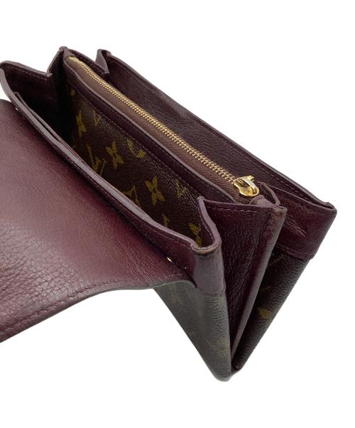 LOUIS VUITTON（ルイ ヴィトン）LOUIS VUITTON (ルイ ヴィトン) モノグラム　ポルトフォイユ・エリゼ　長財布 ボルドーの古着・服飾アイテム