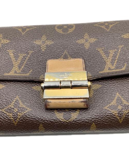 LOUIS VUITTON（ルイ ヴィトン）LOUIS VUITTON (ルイ ヴィトン) モノグラム　ポルトフォイユ・エリゼ　長財布 ボルドーの古着・服飾アイテム