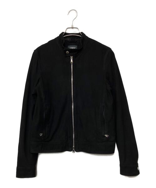 EMMETI（エンメティ）EMMETI (エンメティ) JURI GOAT SKIN SUEDE ブラック サイズ:44の古着・服飾アイテム