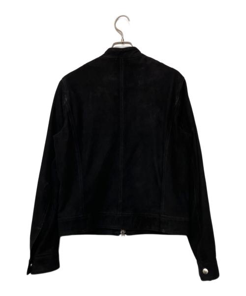 EMMETI（エンメティ）EMMETI (エンメティ) JURI GOAT SKIN SUEDE ブラック サイズ:44の古着・服飾アイテム