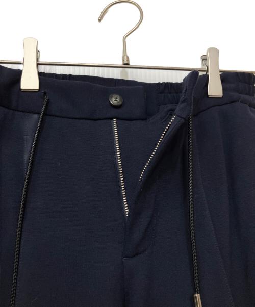 giab's ARCHIVIO（ジャブス アルキヴィオ）giab's ARCHIVIO (ジャブス アルキヴィオ) スタンダードサマージャージー ドローコードパンツ ネイビー サイズ:44の古着・服飾アイテム