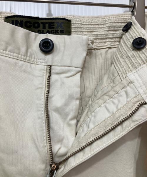 INCOTEX（インコテックス）INCOTEX (インコテックス) スラックス ベージュ サイズ:W29の古着・服飾アイテム