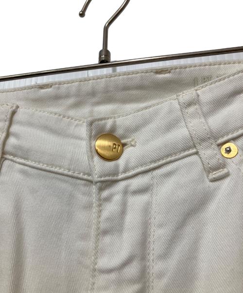 PT TORINO（ピーティートリノ）PT TORINO (ピーティートリノ) デニムパンツ ホワイト サイズ:W29の古着・服飾アイテム
