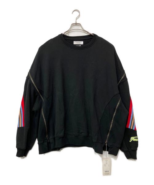 FACETASM（ファセッタズム）FACETASM (ファセッタズム) スウェット ブラック サイズ:4の古着・服飾アイテム