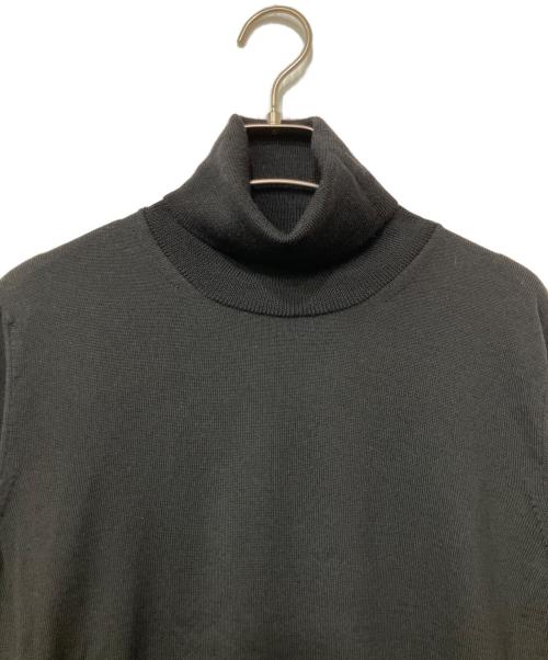 Zanone（ザノーネ）Zanone (ザノーネ) 薄手ニット ブラック サイズ:46の古着・服飾アイテム