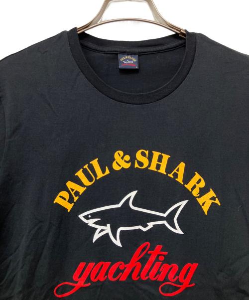 Paul&Shark（ポールアンドシャーク）Paul&Shark (ポールアンドシャーク) カットソー ブラック サイズ:Sの古着・服飾アイテム