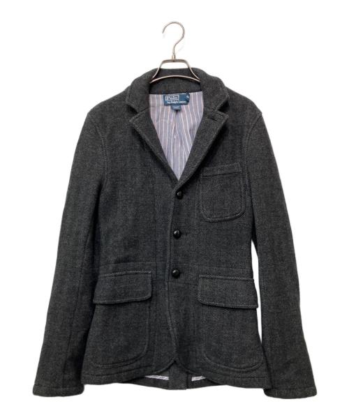 POLO RALPH LAUREN（ポロ・ラルフローレン）POLO RALPH LAUREN (ポロ・ラルフローレン) ウールテーラードジャケット グレー サイズ:Sの古着・服飾アイテム