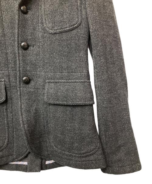POLO RALPH LAUREN（ポロ・ラルフローレン）POLO RALPH LAUREN (ポロ・ラルフローレン) ウールテーラードジャケット グレー サイズ:Sの古着・服飾アイテム