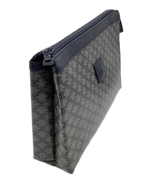 CELINE（セリーヌ）CELINE (セリーヌ) オールドセリーヌ　セカンドバッグ ネイビーの古着・服飾アイテム