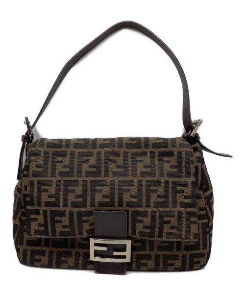 FENDI（フェンディ）FENDI (フェンディ) ショルダーバッグ ブラウンの古着・服飾アイテム