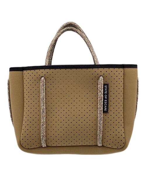 STATE OF ESCAPE（ステイトオブエスケープ）STATE OF ESCAPE (ステイトオブエスケープ) 2WAYショルダーバッグ ブラウンの古着・服飾アイテム