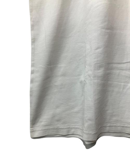 Acne studios（アクネ ストゥディオス）ACNE STUDIOS (アクネ ストゥディオス) GOJINA DYEDモックネックTシャツ ホワイト サイズ:Sの古着・服飾アイテム