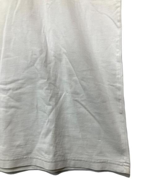 Acne studios（アクネ ストゥディオス）ACNE STUDIOS (アクネ ストゥディオス) GOJINA DYEDモックネックTシャツ ホワイト サイズ:Sの古着・服飾アイテム