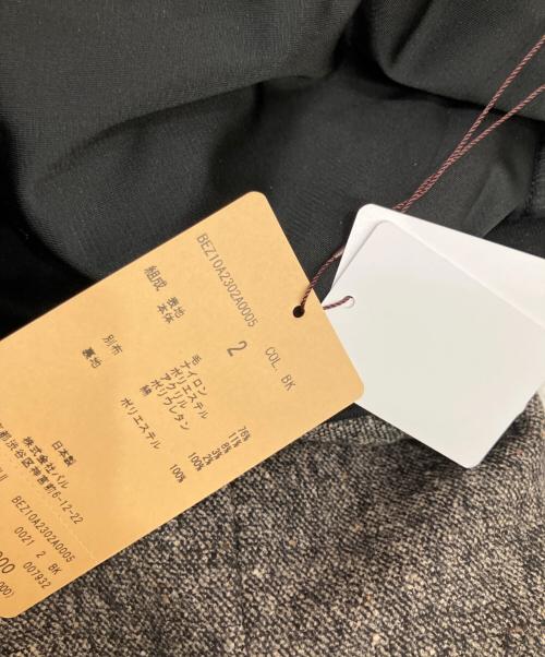 BEARDSLEY（ビアズリー）BEARDSLEY (ビアズリー) カラーネップツイードウールパンツ グレー サイズ:2の古着・服飾アイテム