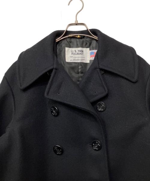 Schott（ショット）schott (ショット) Pジャケット ブラック サイズ:Sの古着・服飾アイテム