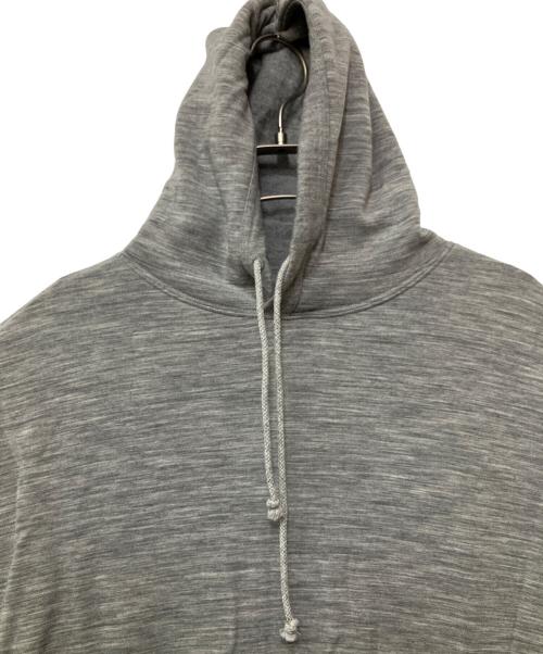 Icebreaker（アイスブレーカー）Icebreaker (アイスブレーカー) プルオーバーパーカー グレー サイズ:Mの古着・服飾アイテム