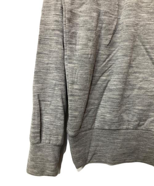 Icebreaker（アイスブレーカー）Icebreaker (アイスブレーカー) プルオーバーパーカー グレー サイズ:Mの古着・服飾アイテム