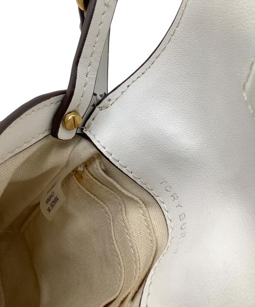 TORY BURCH（トリーバーチ）TORY BURCH (トリーバーチ) ミラーフォンクロスボディバッグ ホワイトの古着・服飾アイテム