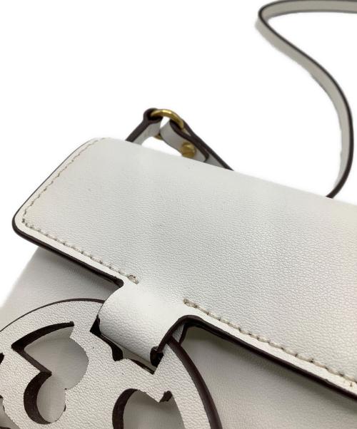 TORY BURCH（トリーバーチ）TORY BURCH (トリーバーチ) ミラーフォンクロスボディバッグ ホワイトの古着・服飾アイテム