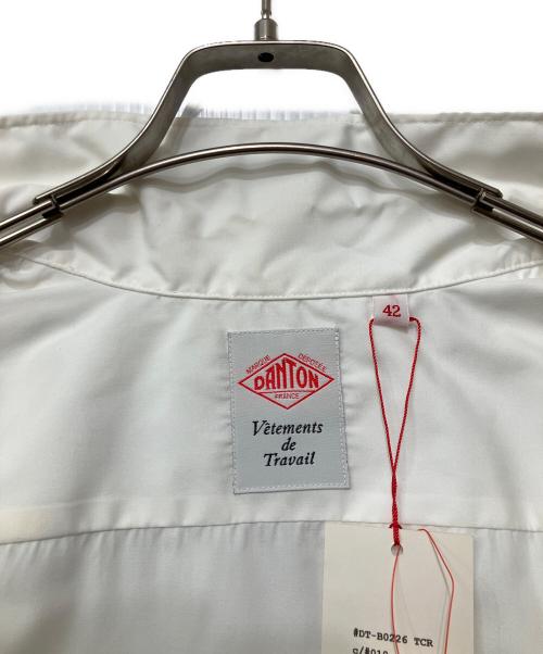 DANTON（ダントン）DANTON (ダントン) ワークシャツ ホワイト サイズ:42の古着・服飾アイテム