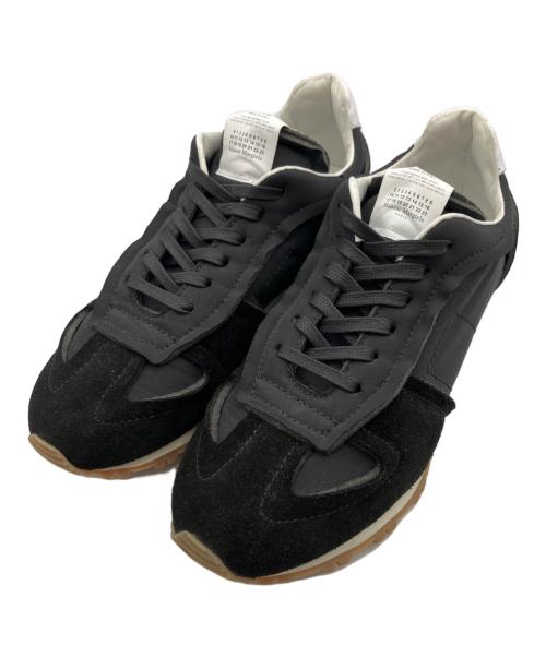Maison Margiela（メゾンマルジェラ）Maison Margiela (メゾンマルジェラ) ローカットスニーカー ブラック サイズ:41の古着・服飾アイテム