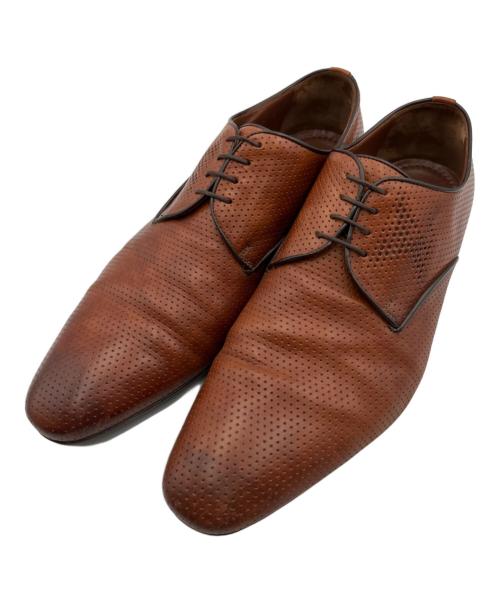 LOUIS VUITTON（ルイ ヴィトン）LOUIS VUITTON (ルイ ヴィトン) プレーントゥシューズ ブラウン サイズ:7の古着・服飾アイテム