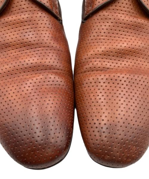 LOUIS VUITTON（ルイ ヴィトン）LOUIS VUITTON (ルイ ヴィトン) プレーントゥシューズ ブラウン サイズ:7の古着・服飾アイテム