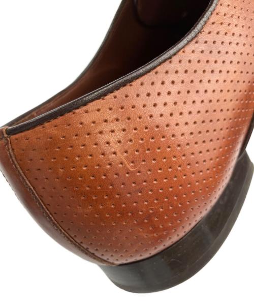 LOUIS VUITTON（ルイ ヴィトン）LOUIS VUITTON (ルイ ヴィトン) プレーントゥシューズ ブラウン サイズ:7の古着・服飾アイテム