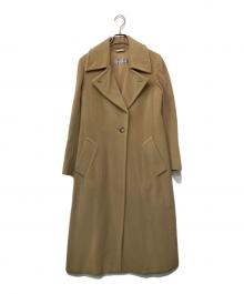 MaxMara（マックスマーラ）の古着「ロングコート」｜ベージュ