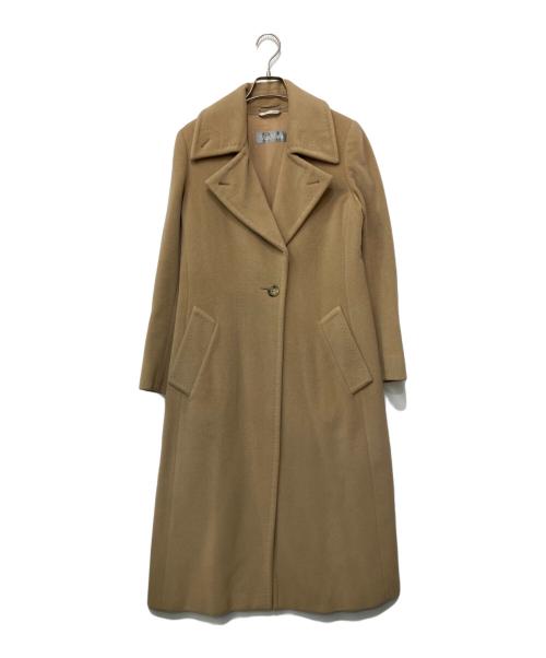 MaxMara（マックスマーラ）MaxMara (マックスマーラ) ロングコート ベージュ サイズ:36の古着・服飾アイテム