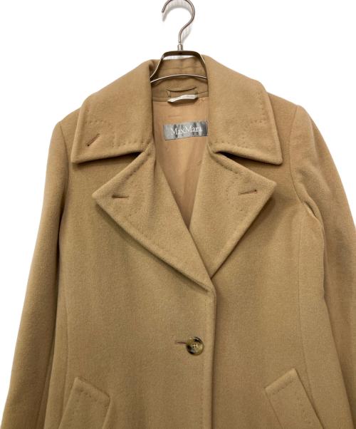 MaxMara（マックスマーラ）MaxMara (マックスマーラ) ロングコート ベージュ サイズ:36の古着・服飾アイテム