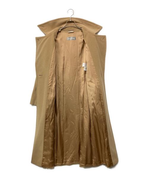 MaxMara（マックスマーラ）MaxMara (マックスマーラ) ロングコート ベージュ サイズ:36の古着・服飾アイテム