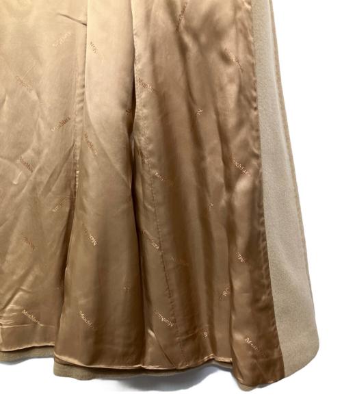 MaxMara（マックスマーラ）MaxMara (マックスマーラ) ロングコート ベージュ サイズ:36の古着・服飾アイテム