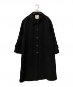 Fano Studiosファノ ストゥディオズ）の古着「2way スタンドカラーコート」｜ブラック