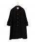 Fano Studios（ファノ ストゥディオズ）の古着「2way スタンドカラーコート」｜ブラック