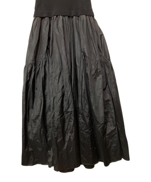 FRAY ID（フレイ アイディー）FRAY ID (フレイ アイディー) ノースリーブ・キャミソールワンピース ブラック サイズ:FREE 未使用品の古着・服飾アイテム