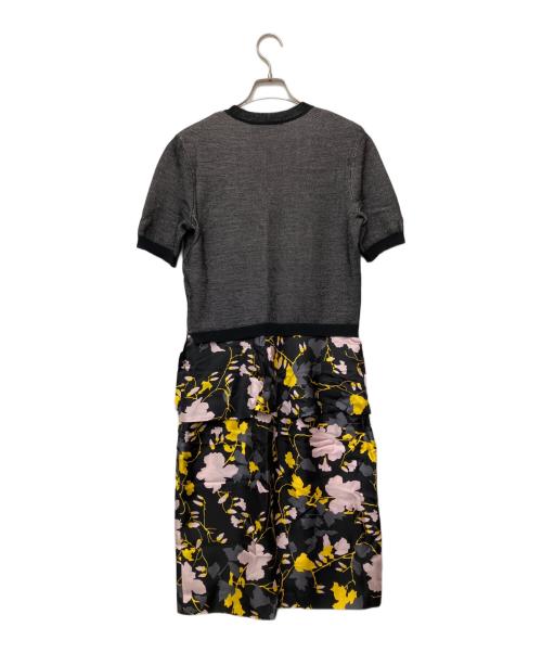 Salvatore Ferragamo（サルヴァトーレ フェラガモ）Salvatore Ferragamo (サルヴァトーレ フェラガモ) 半袖ワンピース ブラック サイズ:42の古着・服飾アイテム