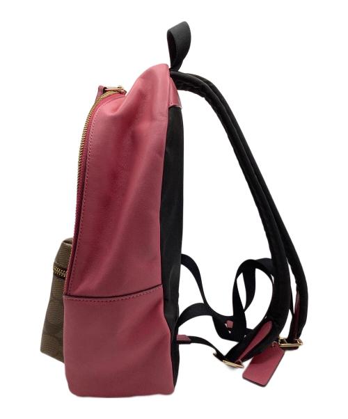 COACH（コーチ）COACH (コーチ) シグネチャー　リュック ピンクベージュの古着・服飾アイテム