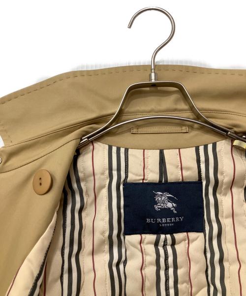 BURBERRY LONDON（バーバリーロンドン）BURBERRY LONDON (バーバリーロンドン) ショートトレンチコート ベージュ サイズ:9の古着・服飾アイテム