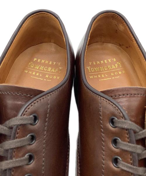 WHEEL ROBE（ウィールローブ）WHEEL ROBE (ウィールローブ) レザーシューズ ブラウン サイズ:７1/2の古着・服飾アイテム