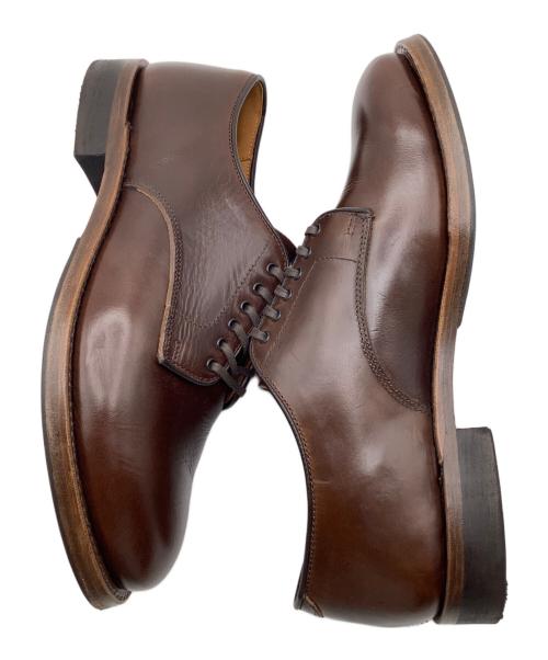 WHEEL ROBE（ウィールローブ）WHEEL ROBE (ウィールローブ) レザーシューズ ブラウン サイズ:７1/2の古着・服飾アイテム