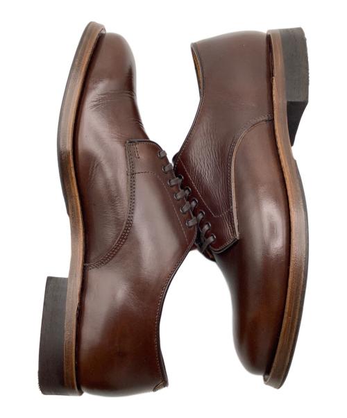 WHEEL ROBE（ウィールローブ）WHEEL ROBE (ウィールローブ) レザーシューズ ブラウン サイズ:７1/2の古着・服飾アイテム