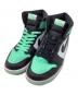 NIKE（ナイキ）の古着「ハイカットスニーカー」｜ミントグリーン×ブラック