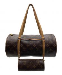 LOUIS VUITTON（ルイ ヴィトン）の古着「モノグラム　パピヨン30　ハンドバッグ」｜ブラウン