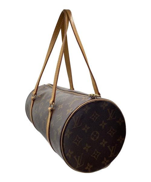LOUIS VUITTON（ルイ ヴィトン）LOUIS VUITTON (ルイ ヴィトン) モノグラム　パピヨン30　ハンドバッグ ブラウンの古着・服飾アイテム