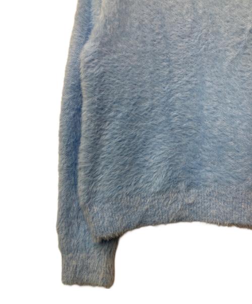 NOMANUAL（ノーマニュアル）NOMANUAL (ノーマニュアル) 厚手ニット スカイブルー サイズ:Sの古着・服飾アイテム