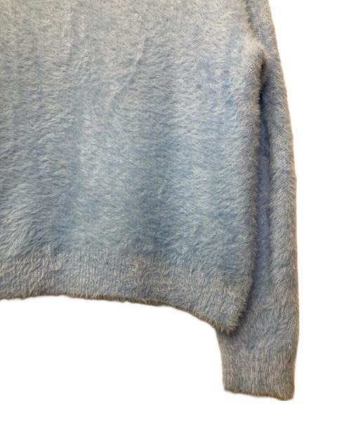 NOMANUAL（ノーマニュアル）NOMANUAL (ノーマニュアル) 厚手ニット スカイブルー サイズ:Sの古着・服飾アイテム